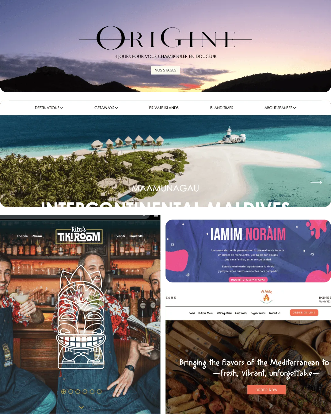 Exemples de sites conçus par ZouMea