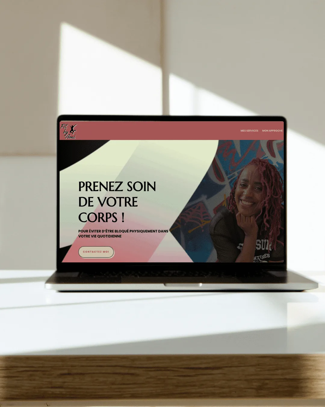 Site réalisé — Fit By Ami